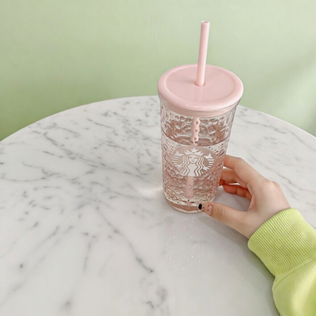 Sakura Glass Cold Cup 16oz