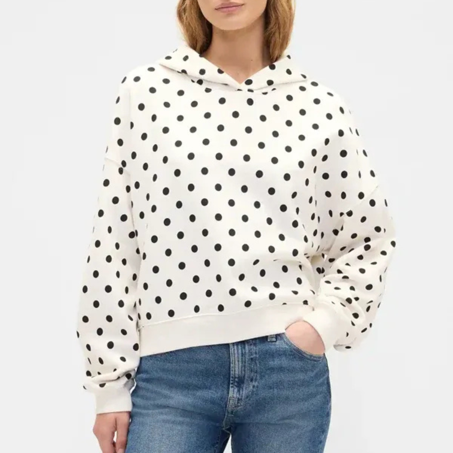 Unisex GAP polkadot hoodie