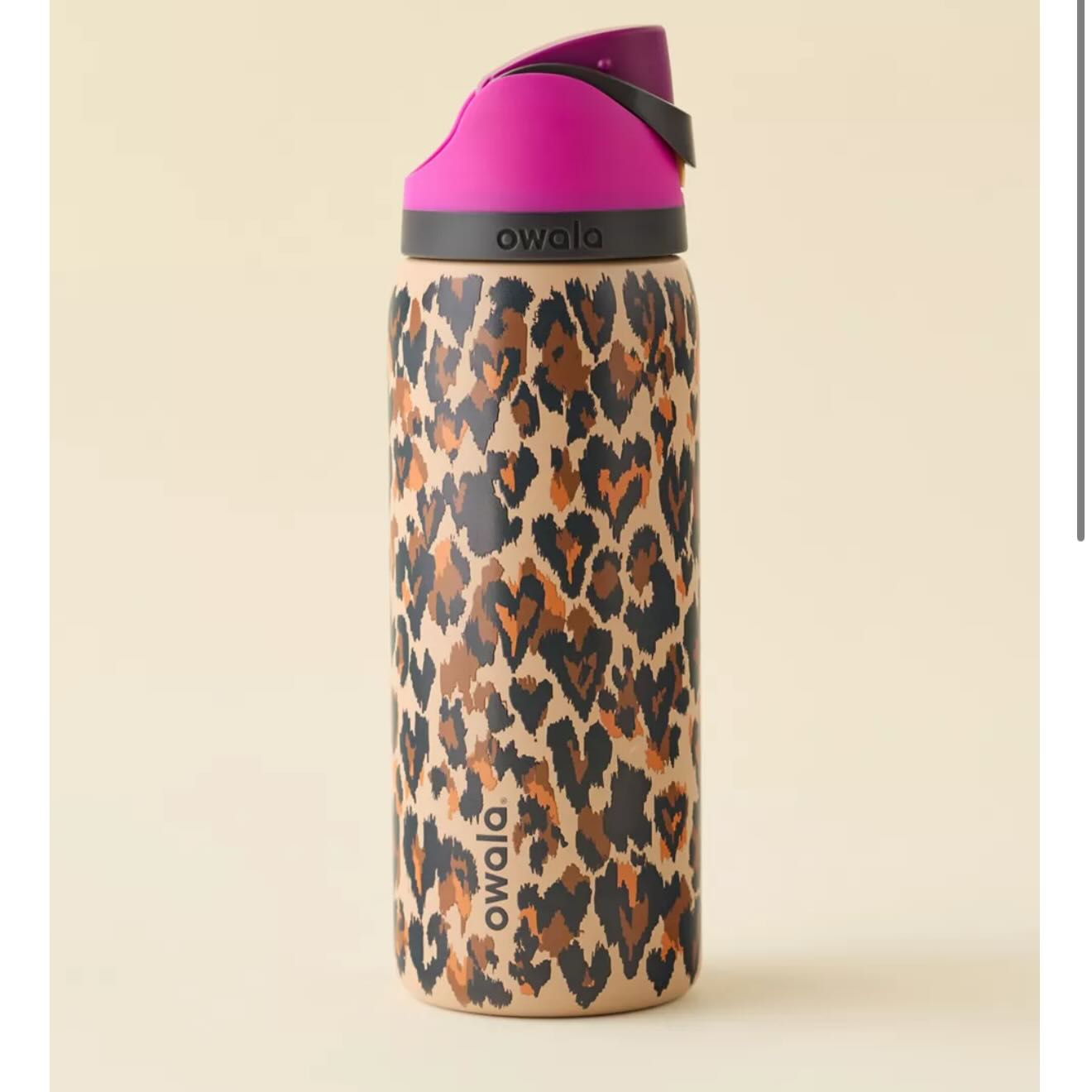 NEW Owala "Wild at Heart" 32oz Limited Edition UO Cheetah Leopard Print