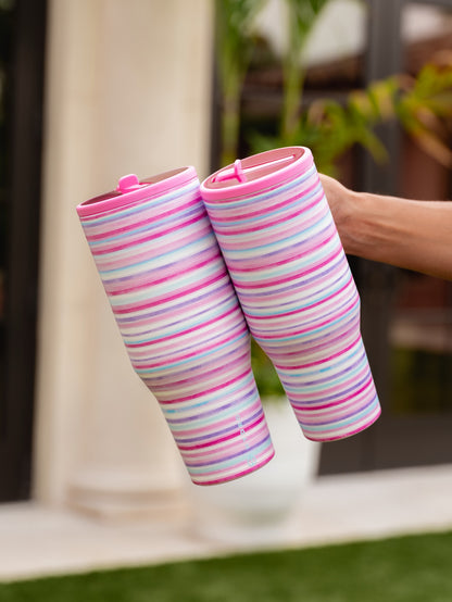 HydroJug X Pink Horizon Traveler Tumbler