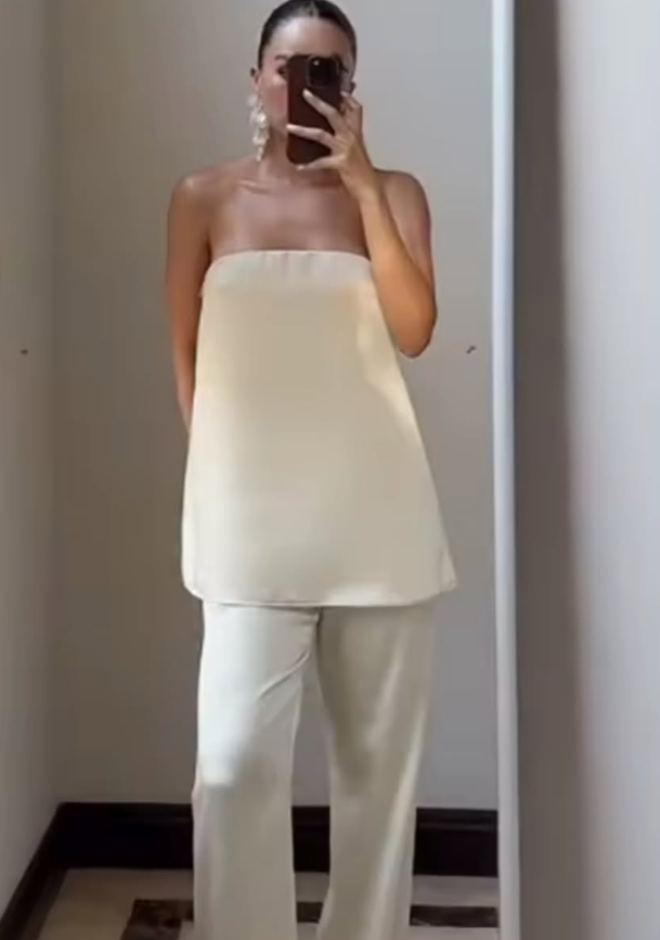 Zara - Stunning Satin Suit