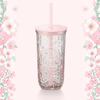 Sakura Glass Cold Cup 16oz