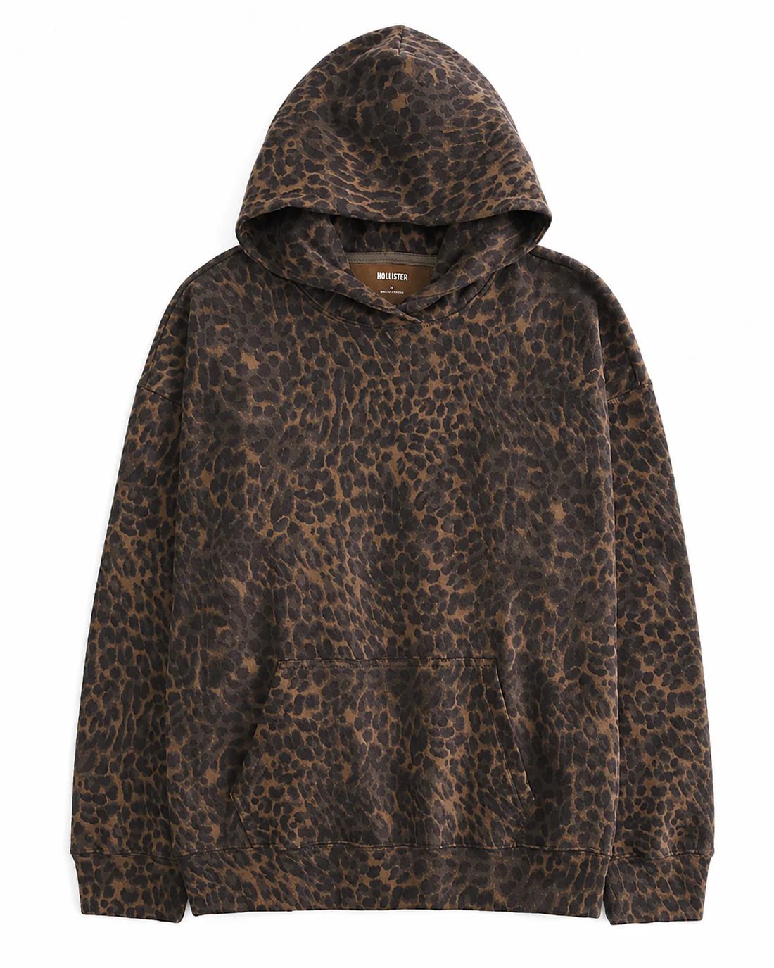 Oversized Leopard Hoodie