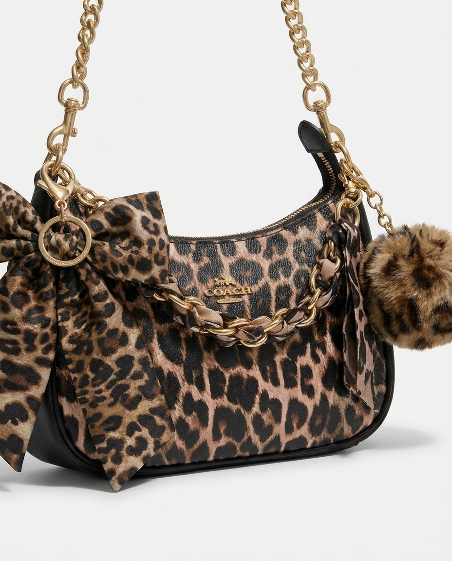 Coach leopard Bag