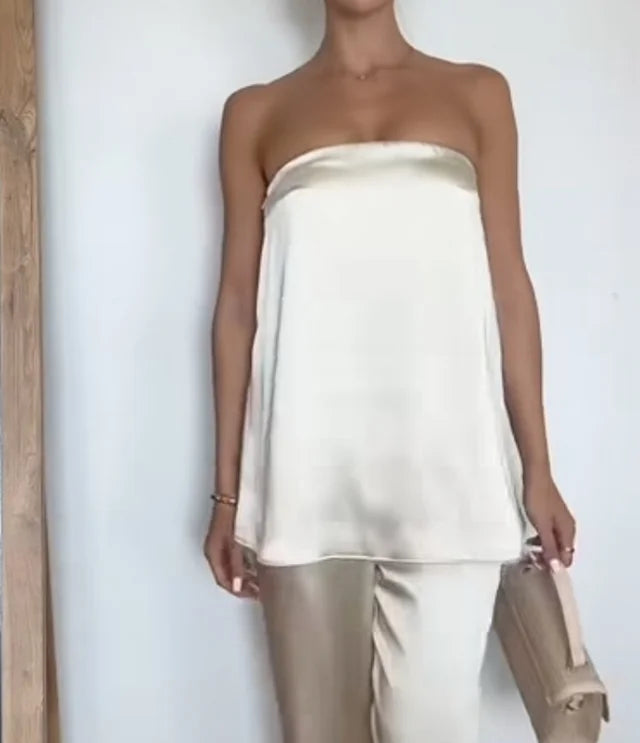 Zara - Stunning Satin Suit