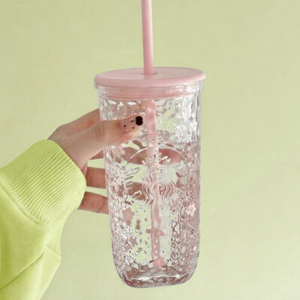 Sakura Glass Cold Cup 16oz