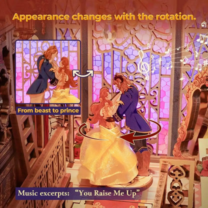 Beauty & The Beast DIY Book Nook Kit