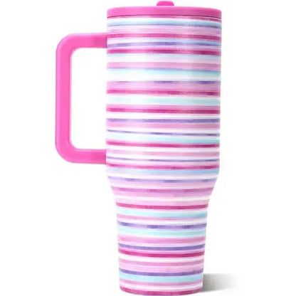 HydroJug X Pink Horizon Traveler Tumbler