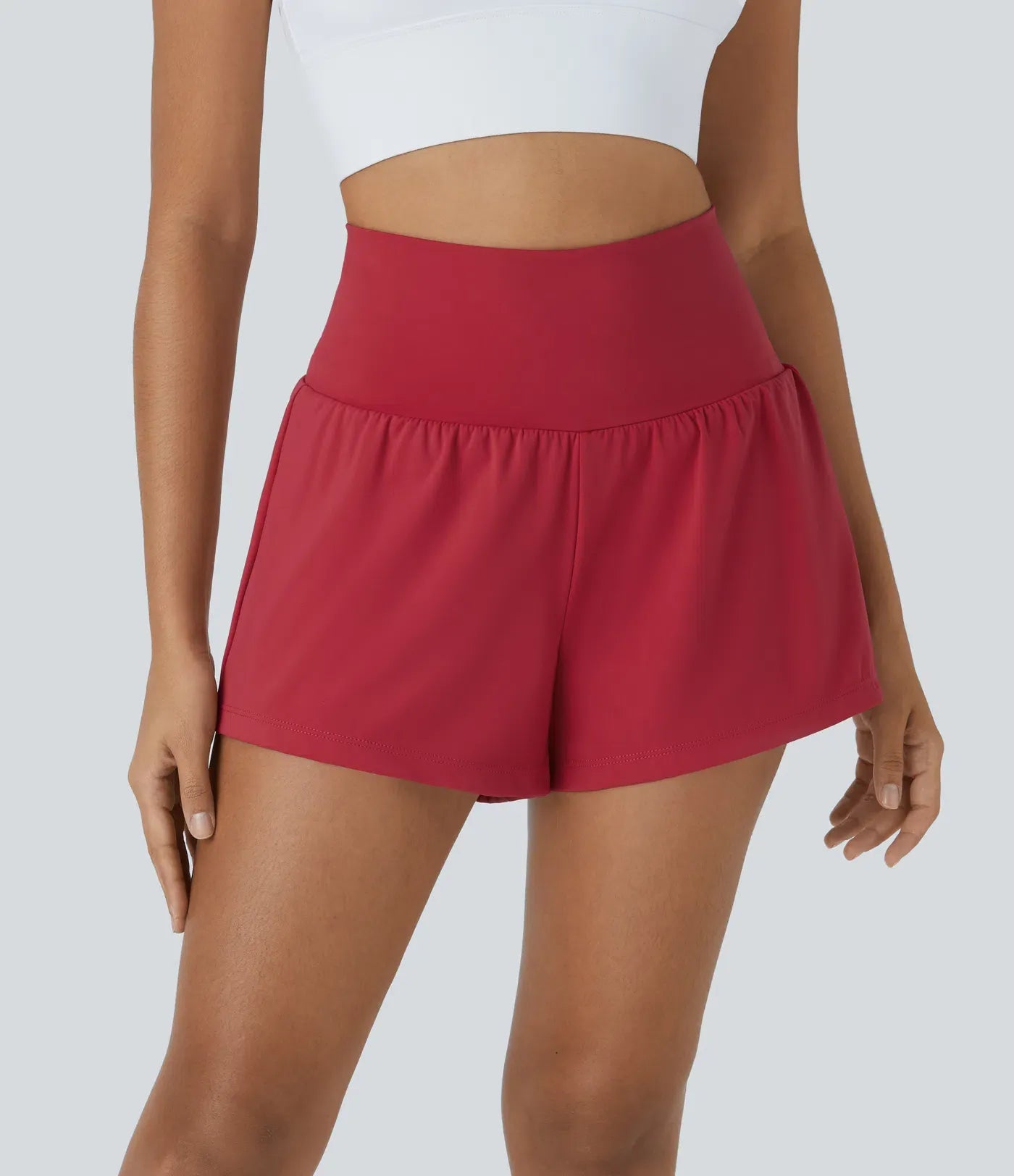 Confident-Fit High-Waist Pocket Shorts