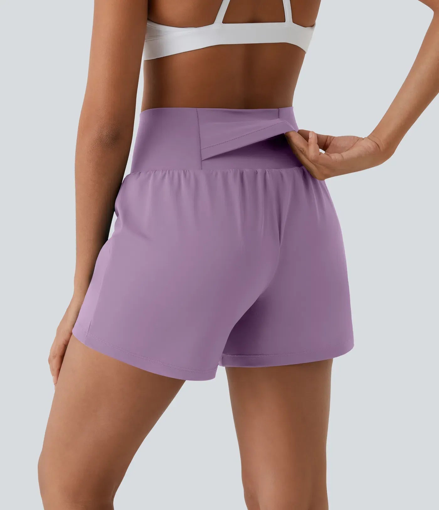 Confident-Fit High-Waist Pocket Shorts