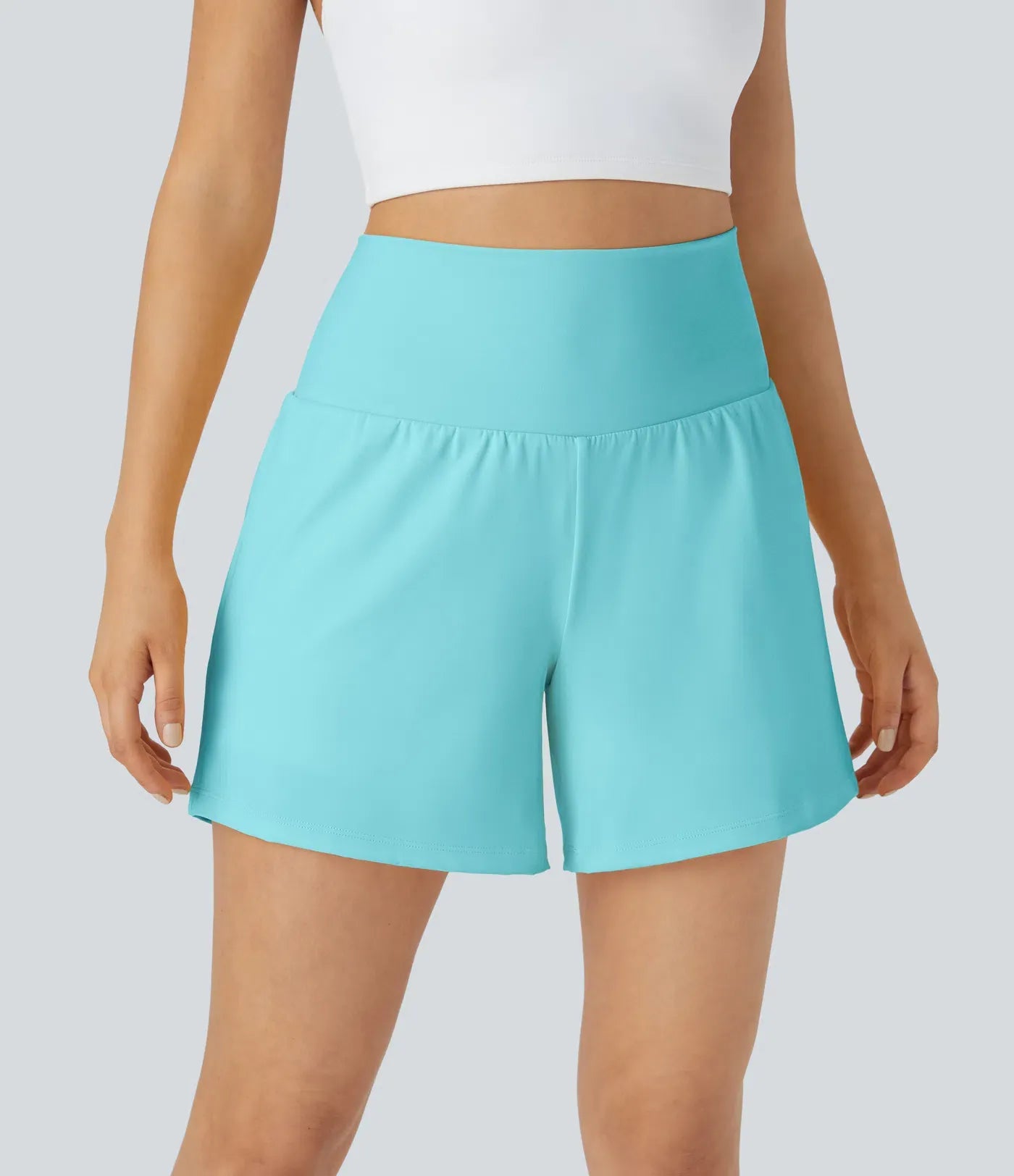 Confident-Fit High-Waist Pocket Shorts