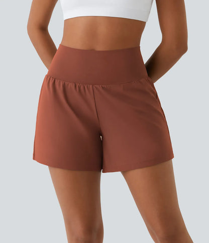 Confident-Fit High-Waist Pocket Shorts