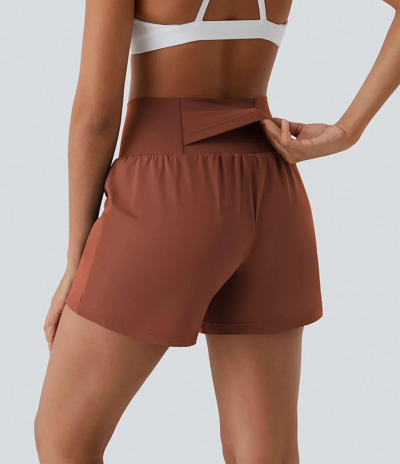 Confident-Fit High-Waist Pocket Shorts