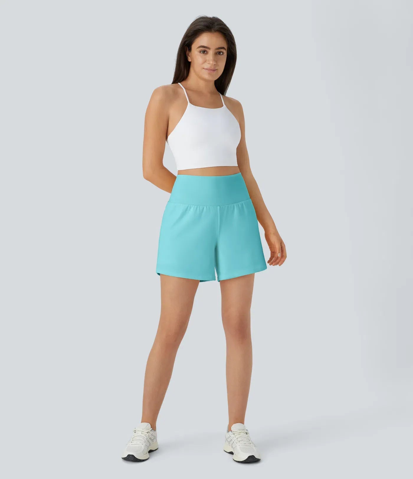 Confident-Fit High-Waist Pocket Shorts