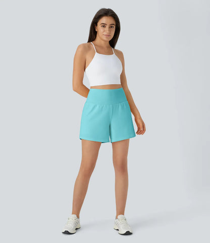 Confident-Fit High-Waist Pocket Shorts