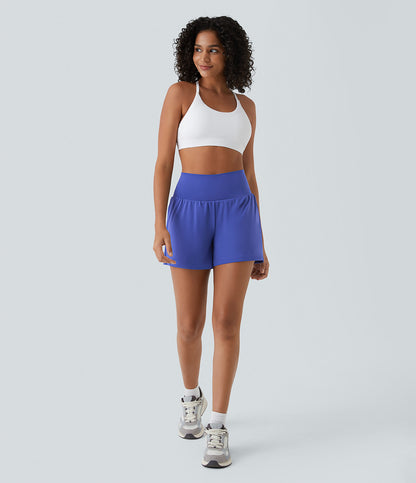 Confident-Fit High-Waist Pocket Shorts