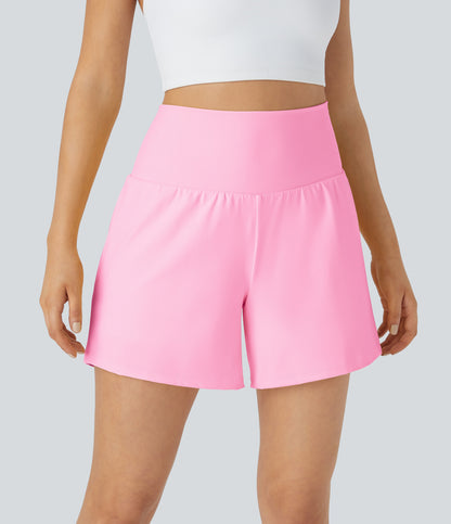 Confident-Fit High-Waist Pocket Shorts