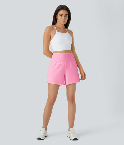 Confident-Fit High-Waist Pocket Shorts