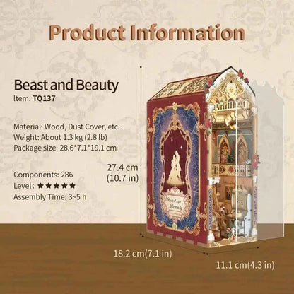 Beauty & The Beast DIY Book Nook Kit