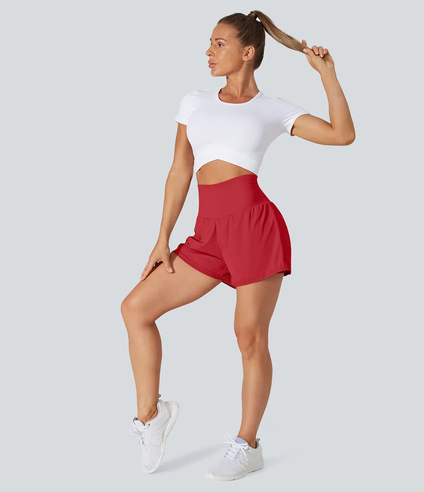 Confident-Fit High-Waist Pocket Shorts