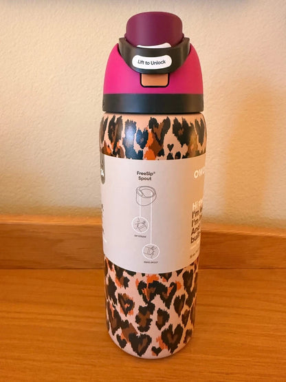 NEW Owala "Wild at Heart" 32oz Limited Edition UO Cheetah Leopard Print